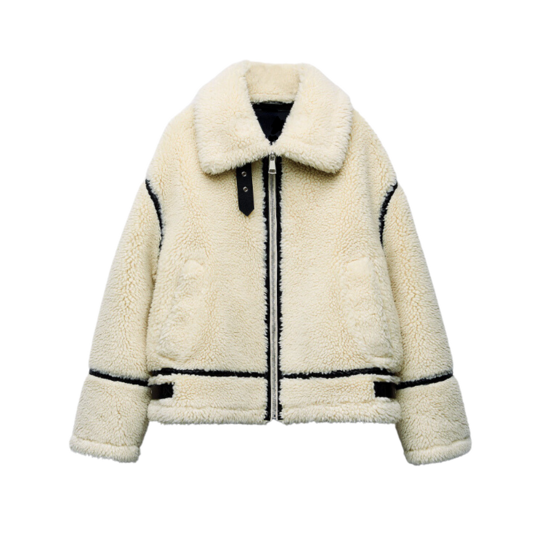 Veste Aspen en Laine Shearling